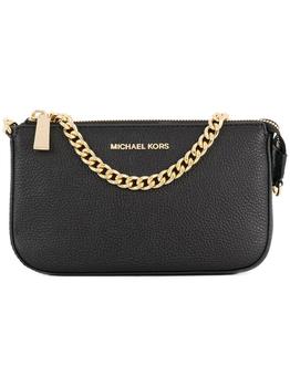 推荐Michael Kors Womens Black Leather Pouch商品