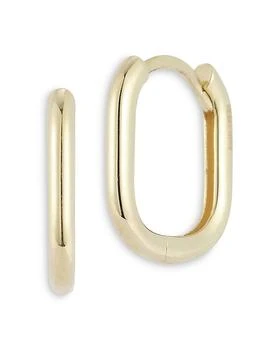 Alberto Amati | 14K Yellow Gold Polished Small Oval Hoop Earrings,商家Bloomingdale's,价格¥1767