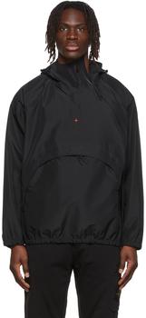 stone island jacket, Stone Island | Black Packable Si Marina Jacket商品图片 3.4折