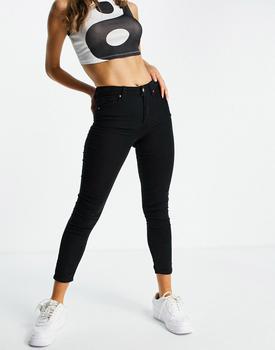 冬装topshop jamie, Topshop | Topshop cord Jamie jean in black商品图片 6.6折