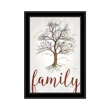 Trendy Décor 4U | Family Tree by Marla Rae, Ready to hang Framed print, Black Frame, 15" x 21",商家Macy's,价格¥726