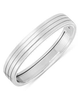 Roberto Coin | 18K White Gold Portofino Polished Four Row Bangle Bracelet,商家Bloomingdale's,价格¥37263