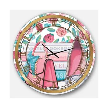 Designart | Posh and Luxe Oversized Metal Wall Clock - 36 x 36,商家Macy's,价格¥1487
