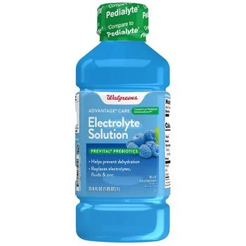 Advantage Care Electrolyte Solution with Prevital Prebiotics Blue Raspberry