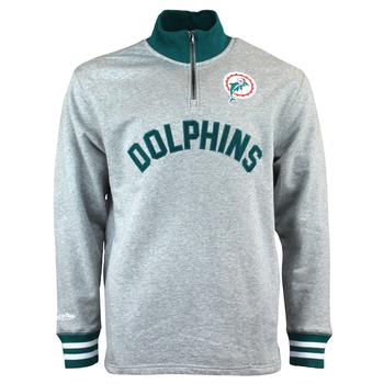 推荐Miami Dolphins Sealed The Victory Quarter Zip Jacket商品