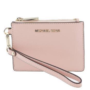 Michael Kors | Michael Kors Small Pebbled Leather Coin Purse - Smokey Rose商品图片,5.1折, 满$300减$10, 满减