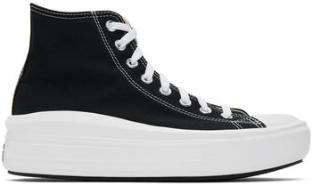 Converse | Black & White Chuck Taylor All Star Move High Sneakers商品图片,额外8.5折, 独家减免邮费, 额外八五折