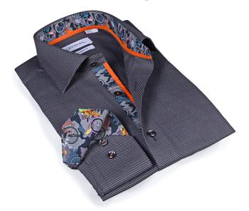Levinas, Levinas | Slim Fit Contrast Detailed Button Down商品图片 2.7折