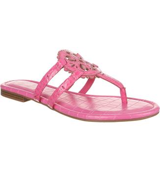 sam edelman拖鞋, Sam Edelman | Clara Croc Embossed Thong Sandal商品图片 2.7折