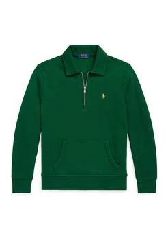 Ralph Lauren | Lauren Childrenswear Boys 8 20 Fleece Quarter Zip Pullover,商家Belk,价格¥329