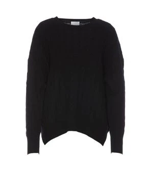 Allude | Allude Cable-Knit Long-Sleeved Crewneck Jumper 3.8折×额外9.5折, 额外九五折