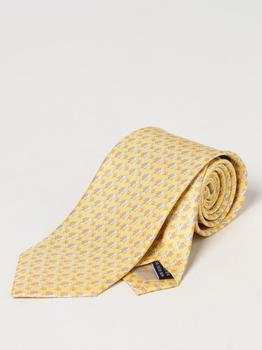 推荐Salvatore Ferragamo silk tie with elephants商品
