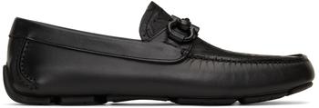 Salvatore Ferragamo | Black Parigi New Driver Loafers商品图片,独家减免邮费
