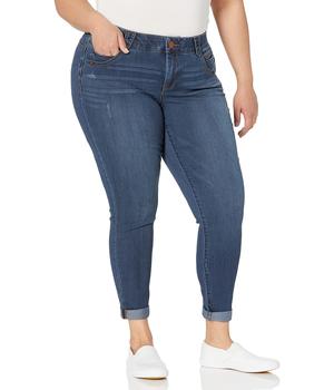 Democracy, Democracy | Women's Plus Size Ab Solution Ankle Skimmer Jean商品图片 