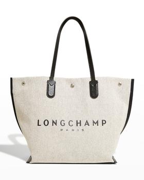 更多longchamp tote, Longchamp | Horse Logo Essential Canvas Tote Bag商品图片 
