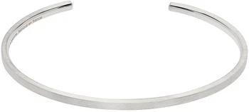 Le Gramme | Silver 'Le 7g' Ribbon Bracelet,商家Ssense US,价格¥2046