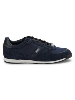 Hugo Boss | Maze Mix Media Sneakers商品图片,5.2折