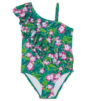 Janie and Jack | Floral One-Piece Swimsuit (Toddler/Little Kids/Big Kids),商家Zappos,价格¥233
