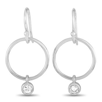商品LB Exclusive | 14K White Gold 0.32 ct Diamond Earrings,商家Jomashop,价格¥3920图片