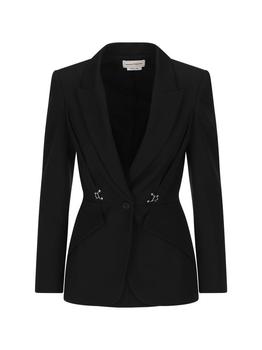 Alexander McQueen | Alexander McQueen Single-Breasted Tailored Blazer商品图片,6.4折起