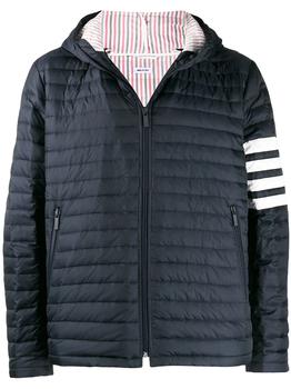 推荐THOM BROWNE 4-Bar stripe padded jacket商品
