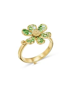 Temple St. Clair | Temple St. Clair 18K Yellow Gold Multi-Gemstone Flower Power Ring,商家Bloomingdale's,价格¥44895