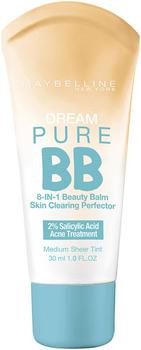美宝莲粉底液, Maybelline | Dream Pure BB Cream Skin Clearing Perfector商品图片 9.4折×额外8折, 额外八折