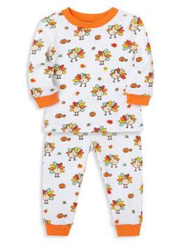 Little Me | Baby Boy's Thanksgiving 2-Piece Sweatshirt & Jogger Set商品图片,6.6折