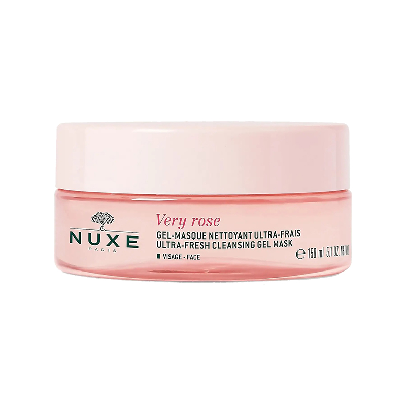 推荐Nuxe欧树玫瑰清洁补水面膜150ml 舒缓软化角质商品