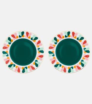 商品LA DOUBLE J | Farfalle Ring set of 2 dessert plates,商家MyTheresa,价格¥1177图片