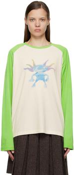 商品We11done | Off-White Monster Long Sleeve T-Shirt,商家SSENSE,价格¥1001图片