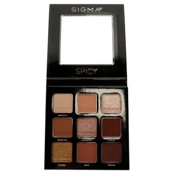 Sigma Beauty | SIGMA Beauty Spicy Eyeshadow Palette For Women 0.32 oz Eye Shadow 8.2折