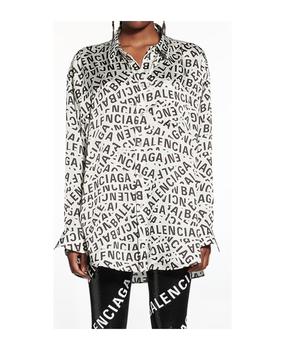巴黎世家衬衫价格, Balenciaga | Logo Strips Shirt商品图片 