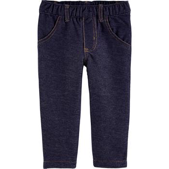 Carter's | Baby Girls Pull-On Yarn-Dyed Denim Pants商品图片,4折