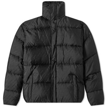 巴黎世家外套推荐, Balenciaga | Balenciaga All Over BB Logo Puffer Jacket商品图片 满$200享9.5折, 满折