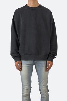 mnml德训怎么选, MNML | Vintage Wash Crewneck - Black商品图片 