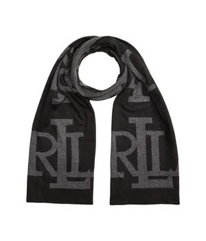 Ralph Lauren | Logo Knit Scarf,商家Zappos,价格¥502