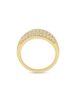 商品Saks Fifth Avenue | 14K Yellow Gold & 1.02 TCW Diamond Anniversary Ring,商家Saks OFF 5TH,价格¥8579图片