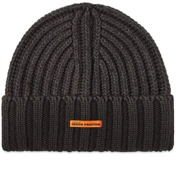 推荐Heron Preston Logo Tab Rib Beanie商品