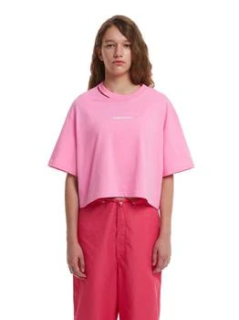 推荐Ripped Hole T-Shirt (Pink)商品