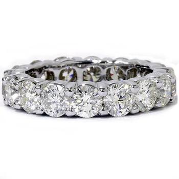 商品Pompeii3 | Platinum 5 Ct Diamond Eternity Ring Womens Wedding Band,商家Premium Outlets,价格¥34737图片