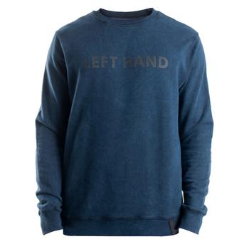 推荐Left Hand Special Dye Crew Sweatshirt Navy商品