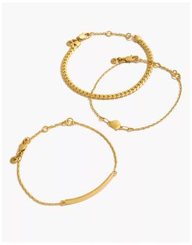 商品Three-Pack Chain Bracelet Set图片