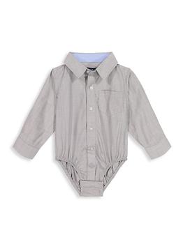 Andy & Evan | Baby Boy's Poplin Button-Down Shirtzie商品图片,