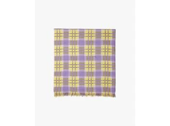 Eric Bompard | Étole imprimé tartan été 180cm x 85cm - Accessoire - GLYCINE,商家The Village Outlet,价格¥1440