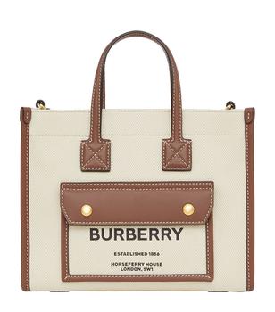 burberry tote, Burberry | Mini Canvas Freya Tote Bag商品图片 