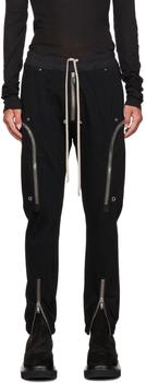 rick owens男裤, Rick Owens | Black Strobe Bauhaus Cargo Pants商品图片 额外8.5折, 额外八五折