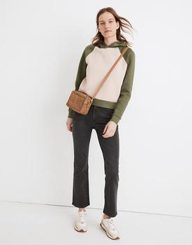 女装Madewell, Madewell | MWL Betterterry Hoodie Sweatshirt in Colorblock商品图片 2.9折