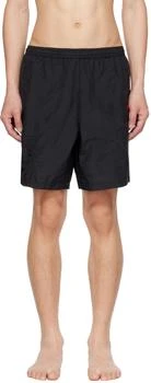 AMI | Black Ami de Cœur Swim Shorts 