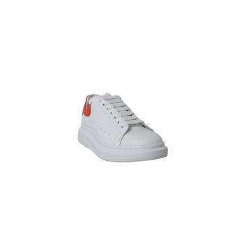 推荐Alexander Mcqueen Larry Sneakers White Squash商品